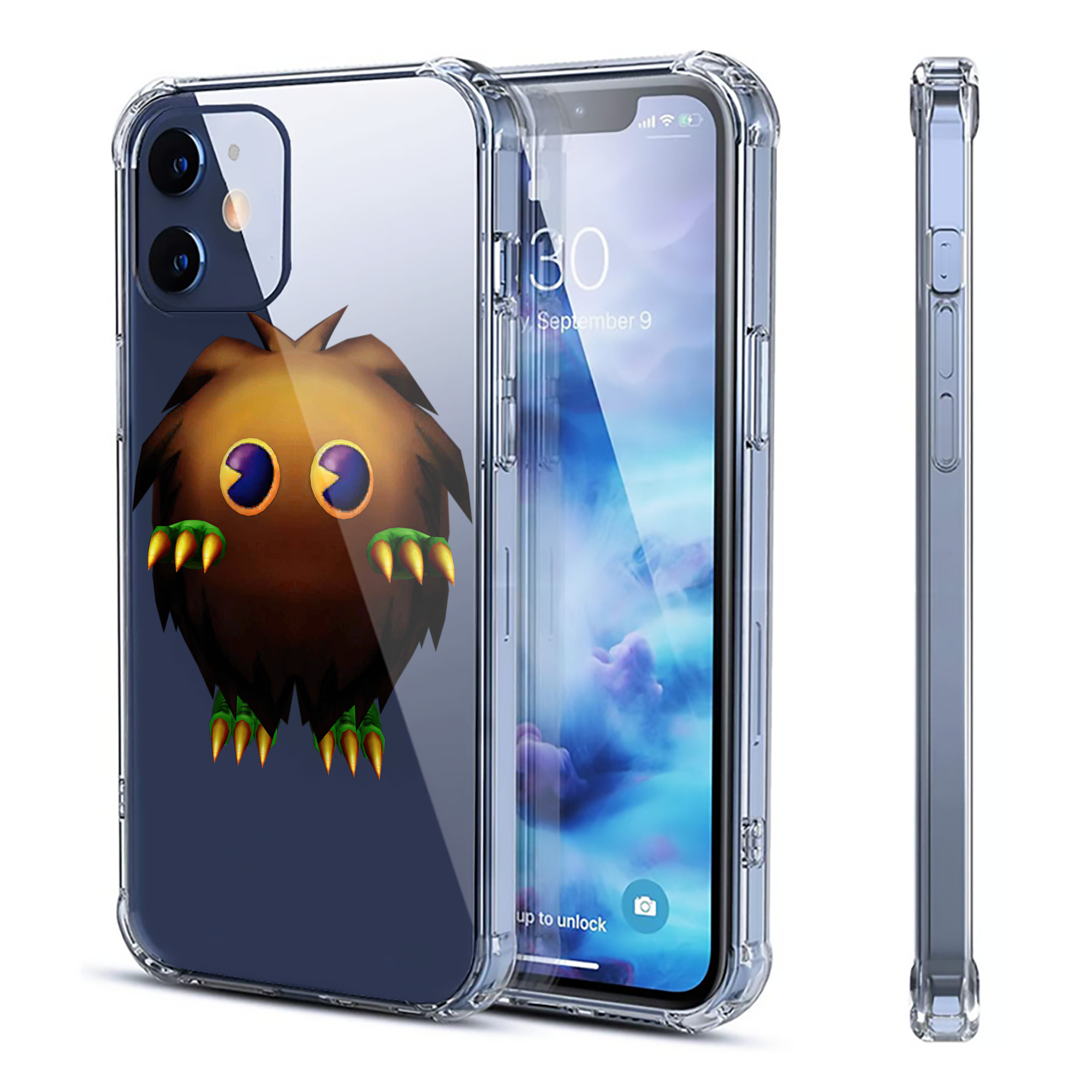 （画像用） 遊☆戯☆王 Yu-Gi-Oh! 【iPhone 12シリーズ対応】透明スマホケース（クリアソフトケース）